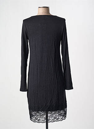 Rochie midi mâneci lungi mâneci lungi negru G!OZE femeie