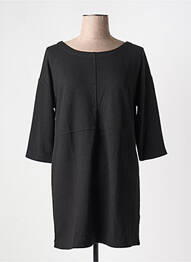 Tunică mâneci lungi guler rotund negru WHITE STUFF femme