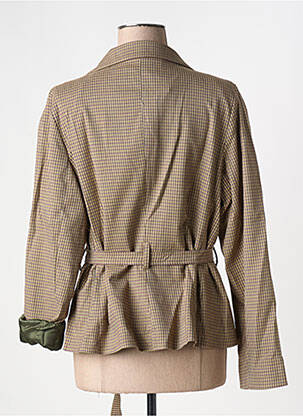 Jachete casual guler tip costum maro SEMIOLOGY femeie