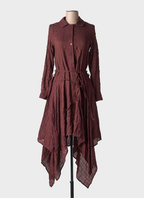 Rochie lungă violet SEMIOLOGY femeie