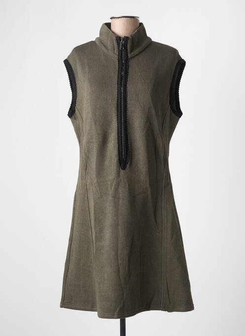 Rochie midi verde SEMIOLOGY femeie