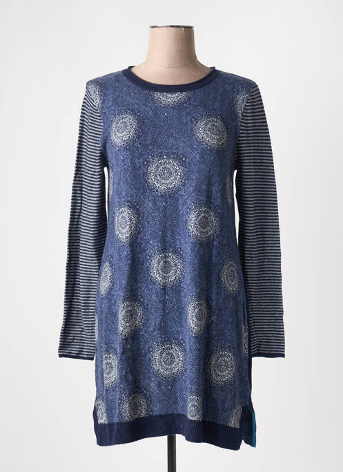 Rochie pulover albastru WHITE STUFF femeie