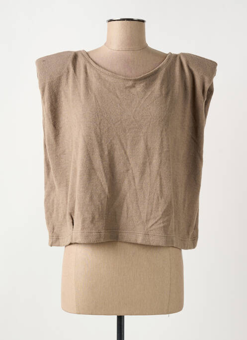 Pulover bej SEMIOLOGY femeie