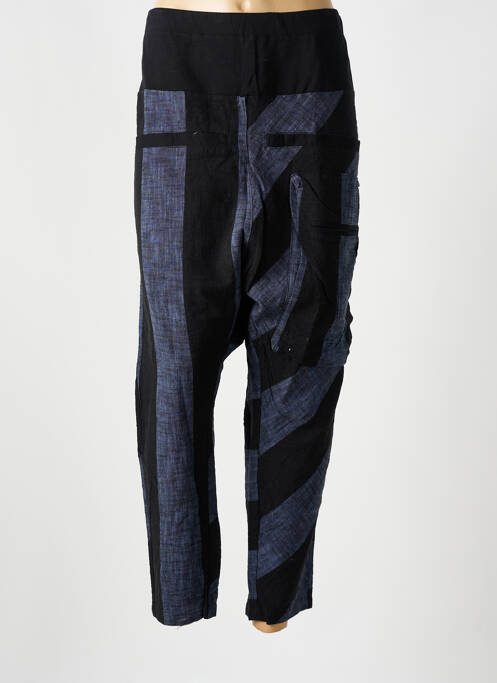 Pantalon larg negru NOR DENMARK femeie