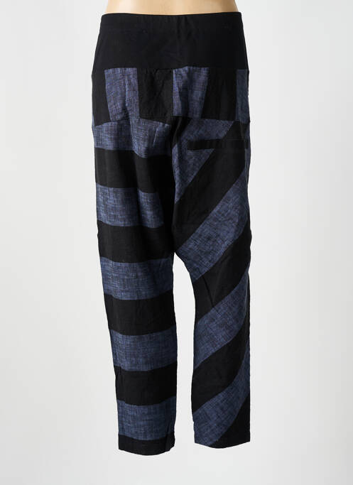 Pantalon larg negru NOR DENMARK femeie