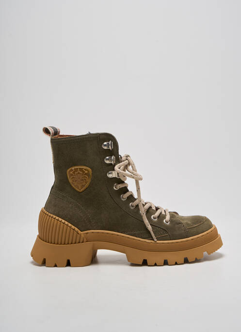 Botine/Ghete verde PHILIPPE MORVAN femeie