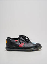 Adidași material neted toc plat până la 3 cm negru CLAMP femeie