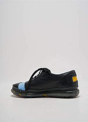 Adidași material neted toc plat până la 3 cm negru CLAMP femeie