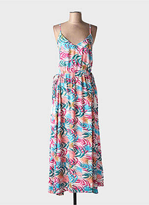 Rochie lungă albastru GOLD&SILVER PARIS femeie