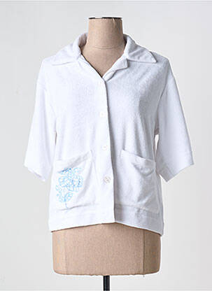 Jachete casual guler tip costum alb THE CORNER femeie
