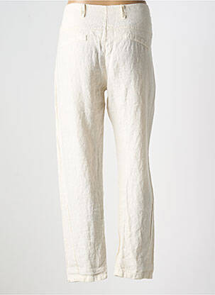 Pantalon 7/8 talie cu cleme mărime normală bej BANDITAS FROM MARSEILLE femeie