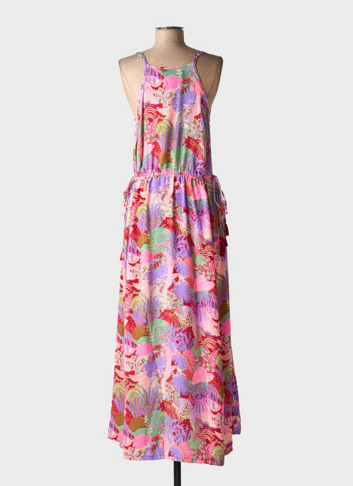 Rochie lungă roz GOLD&SILVER PARIS femeie