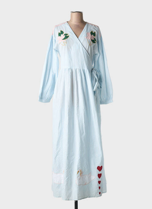 Rochie lungă albastru CORNER femeie