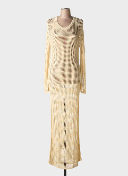 Rochie lungă bej THE CORNER femeie