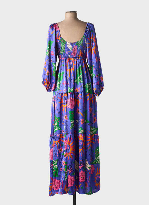 Rochie lungă violet GOLD&SILVER PARIS femeie