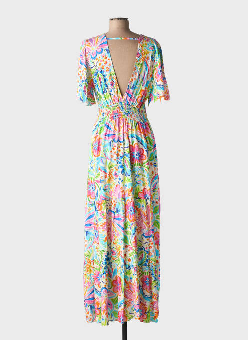 Rochie lungă verde APRIL VINTAGE femeie