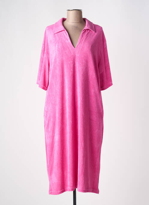 Rochie midi roz GG LUXE femeie