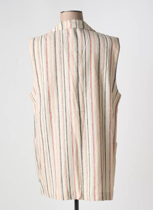 Vestă fără mâneci bej SCARLET ROOS femeie