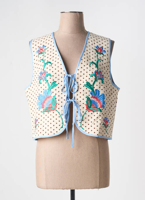 Vestă fără mâneci albastru JOHANNA PARIS femeie