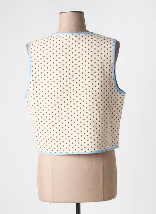 Vestă fără mâneci albastru JOHANNA PARIS femeie