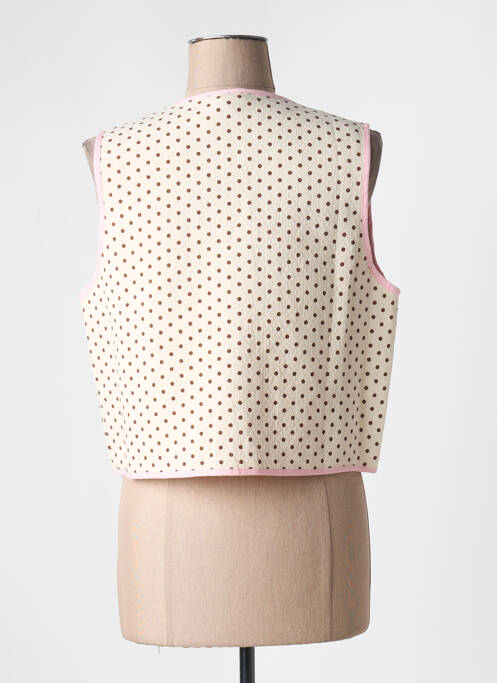 Vestă fără mâneci roz JOHANNA PARIS femeie