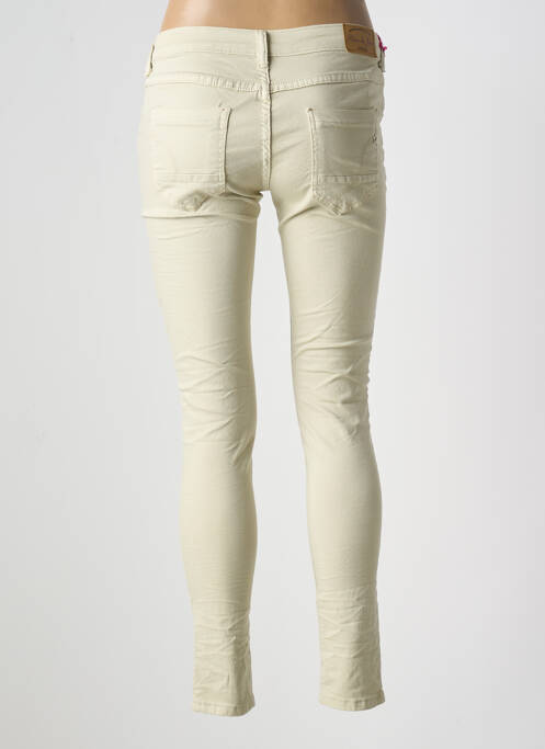 Blugi skinny bej PLACE DU JOUR femeie