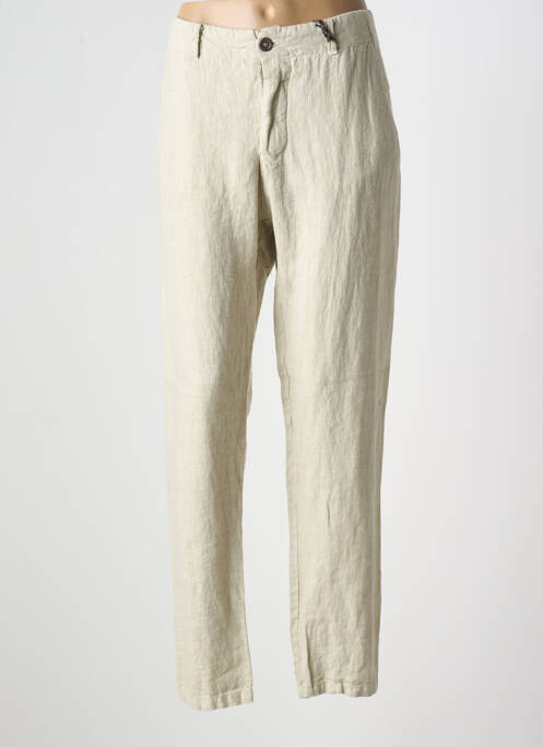 Pantalon chino bej BANDITAS FROM MARSEILLE femeie