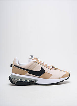 Adidași vârf rotund toc de 4 la 6 cm bej NIKE femeie