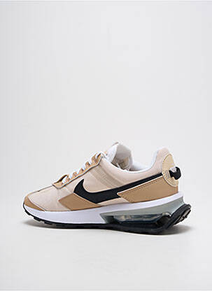 Adidași vârf rotund toc de 4 la 6 cm bej NIKE femeie