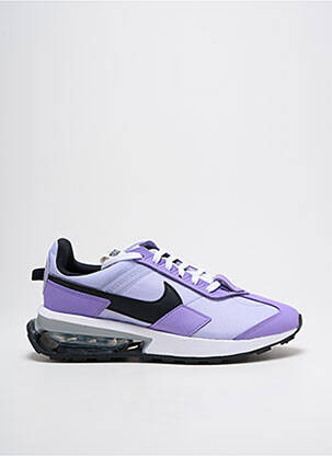Adidași vârf rotund toc de 4 la 6 cm violet NIKE femme