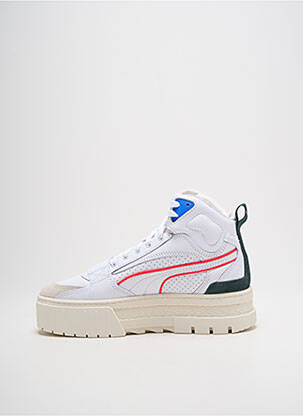 Adidași vârf rotund vârf rotund alb PUMA unisex