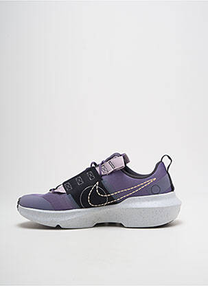Adidași vârf rotund toc de 4 la 6 cm violet NIKE femeie