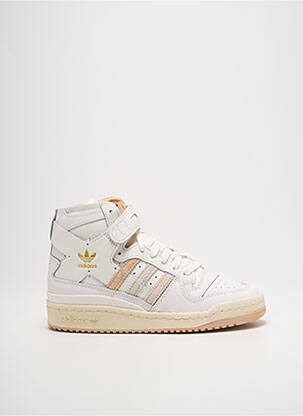Adidași vârf rotund vârf rotund alb ADIDAS unisex