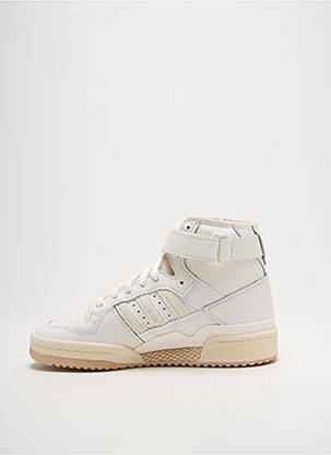 Adidași vârf rotund vârf rotund alb ADIDAS unisex