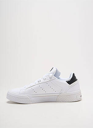 Adidași vârf rotund toc plat până la 3 cm alb ADIDAS femeie