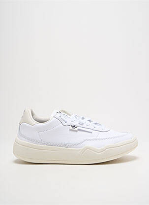 Adidași vârf rotund toc de 4 la 6 cm alb ADIDAS femeie