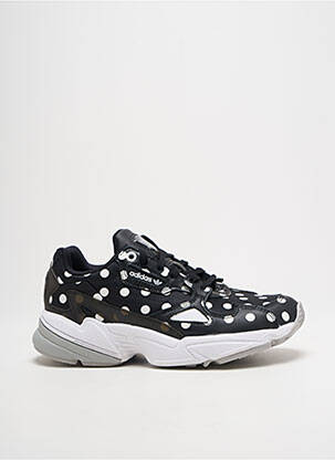 Adidași vârf rotund toc de 4 la 6 cm negru ADIDAS femeie