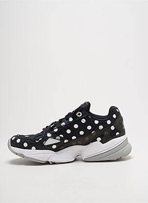 Adidași vârf rotund toc de 4 la 6 cm negru ADIDAS femeie
