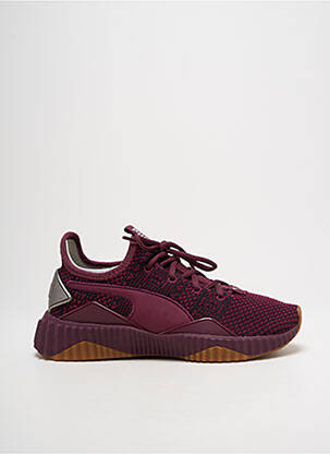 Adidași vârf rotund toc de 4 la 6 cm violet PUMA femeie
