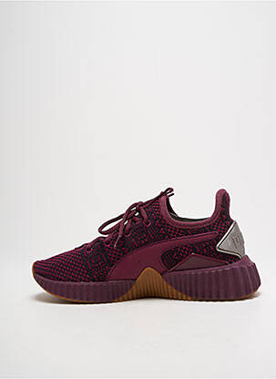 Adidași vârf rotund toc de 4 la 6 cm violet PUMA femeie