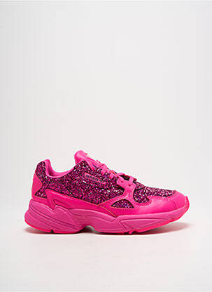 Adidași țesătură țesătură cu sclipici toc de 4 la 6 cm roz ADIDAS femeie