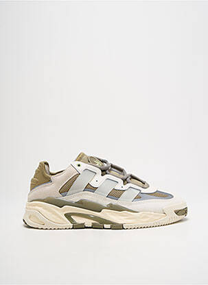 Adidași vârf rotund vârf rotund verde ADIDAS bărbat