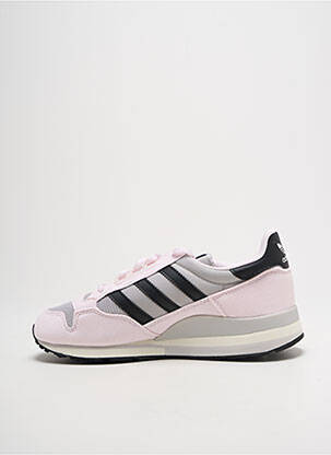 Adidași vârf rotund toc plat până la 3 cm roz ADIDAS femeie