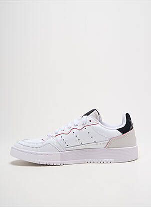 Adidași vârf rotund toc plat până la 3 cm alb ADIDAS femeie