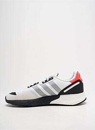 Adidași vârf rotund vârf rotund alb ADIDAS bărbat