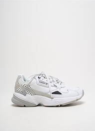 Adidași vârf rotund toc de 4 la 6 cm alb ADIDAS femme