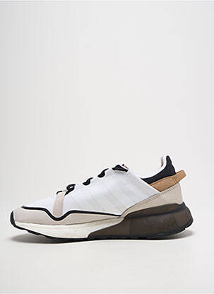 Adidași vârf rotund vârf rotund alb ADIDAS bărbat