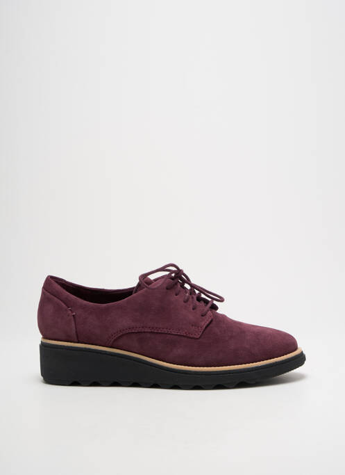 Derby-uri violet CLARKS femeie
