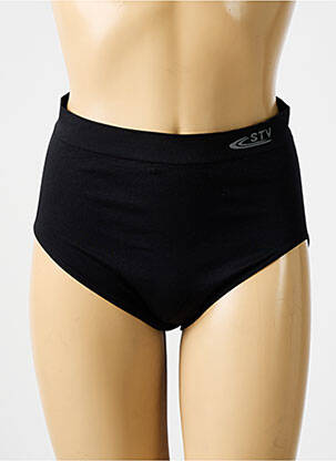 Chilot cu talie înaltă negru STV femeie