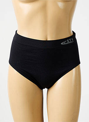 Chilot cu talie înaltă negru STV femeie